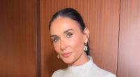 Demi Moore, 61, is ‘aging backwards’ as actress shines in pouf dress and reveals flawless skin for photo shoot