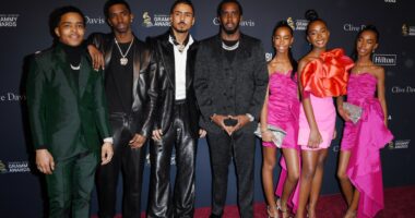 Diddy’s kids break silence after sex crimes arrest but DON’T defend him as they slam ‘false rumors’ about late mother