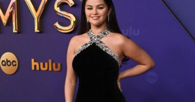 Emmy Awards 2024 – Selena Gomez flashes ring on engagement finger as she leads celebrities arriving on red carpet