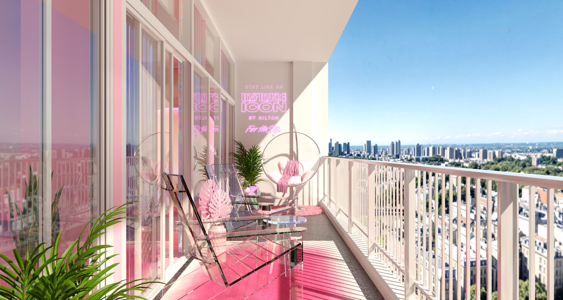 Hotel unveils pink Paris Hilton-themed suites to celebrate her new album – & fans have a chance to stay in one for free