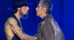 Jane’s Addiction CANCELS gig after frontman punched guitarist Dave Navarro on stage amid fears it was band’s last show