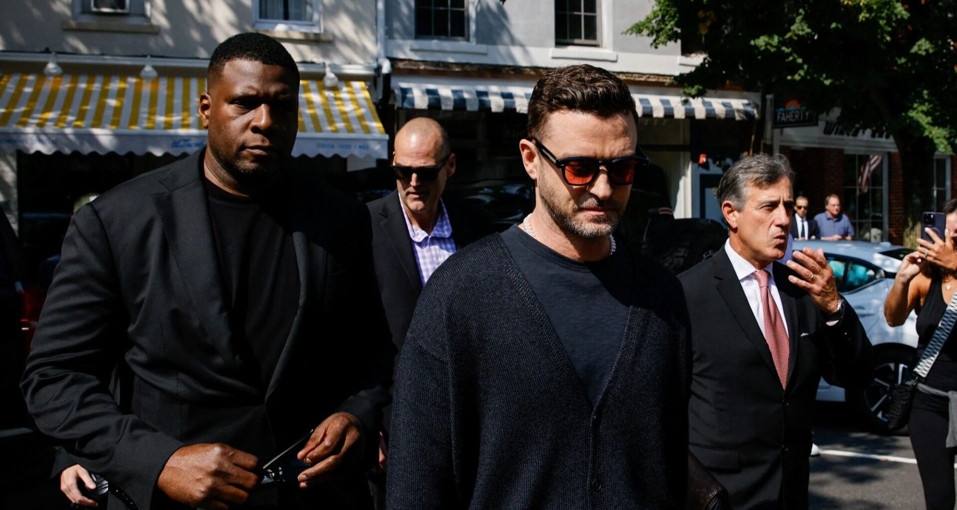 Justin Timberlake arrives at court to face DWI charge after ‘taking plea deal’ to receive $500 fine months after arrest