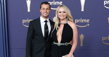 Miranda Lambert shares very rare photo with husband Brendan McLoughlin as couple smile in NYC after he danced on women