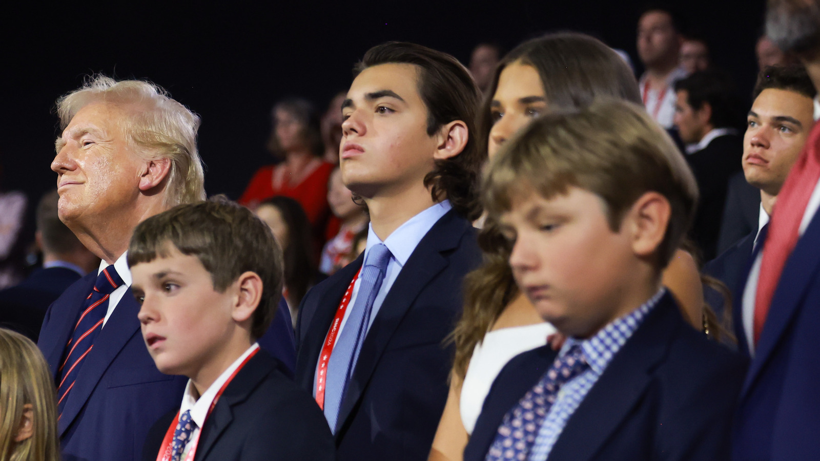 One Of Trump's 10 Grandkids Is Growing Up To Look So Much Like Barron