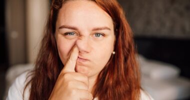 Picking your nose is a 'significant risk factor' for ALZHEIMER'S, research suggests