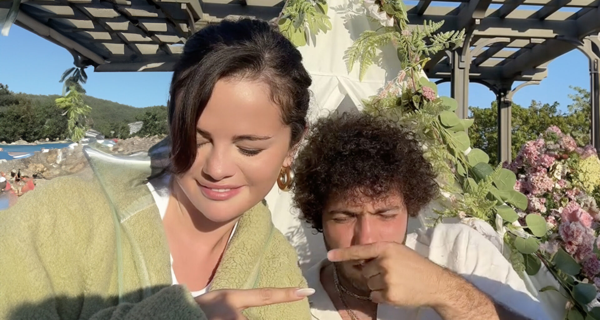 Selena Gomez and Benny Blanco ‘drop hint’ about engagement in new TikTok – but fans ask ‘where’s the ring?’