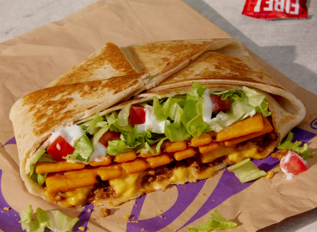 Taco Bell's Cheez-It Crunchwrap Is Making a Comeback—Here's What to Know