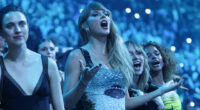 Taylor Swift’s reaction to former enemy Katy Perry nearly kissing Doechii during VMAs performance caught on camera