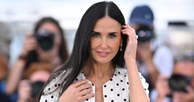 Demi Moore looks unrecognizable as scary old woman with saggy chest – and fans say pics ‘haunt their nightmares’