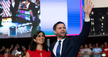 How JD Vance's Wife Usha Fired Back At Rampant Rumors He Wears Eyeliner