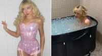 Sabrina Carpenter strips completely naked for ice bath backstage on huge tour