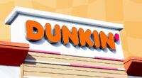 exterior of Dunkin