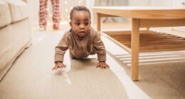 Toddlers are breathing in 'microplastics from your carpet', scientists warn parents