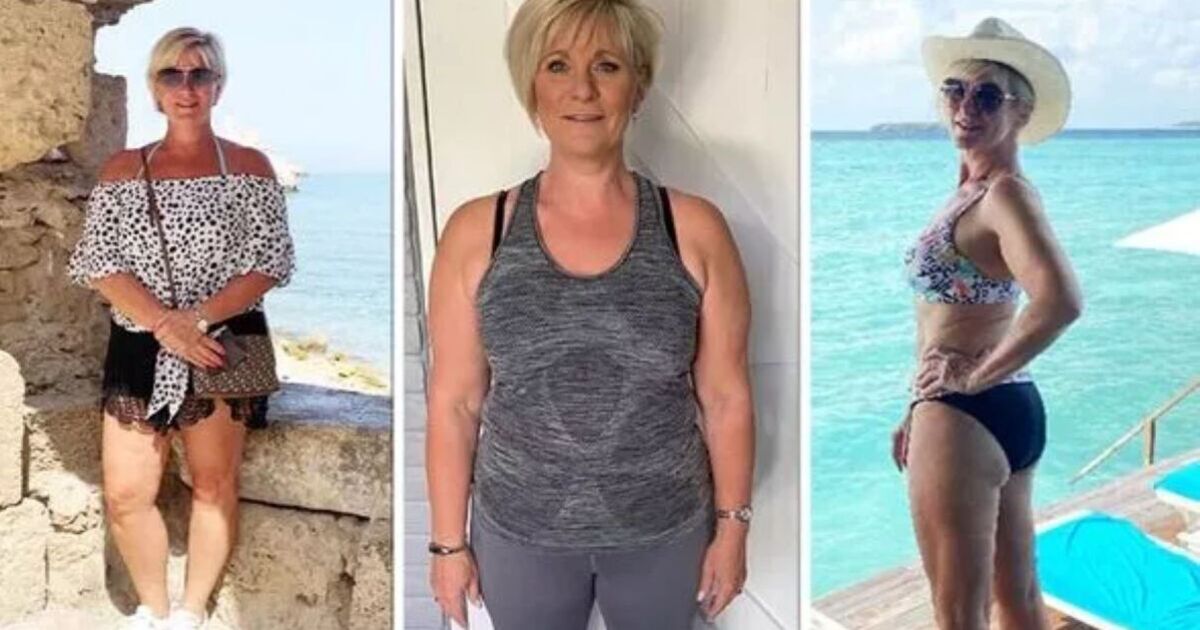 Woman, 50, shares how she lost three stone during menopause in just three months