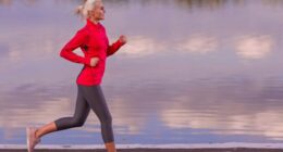 fit woman running outdoors, concept of best type of exercise for weight loss