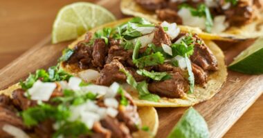 corn tortilla tacos