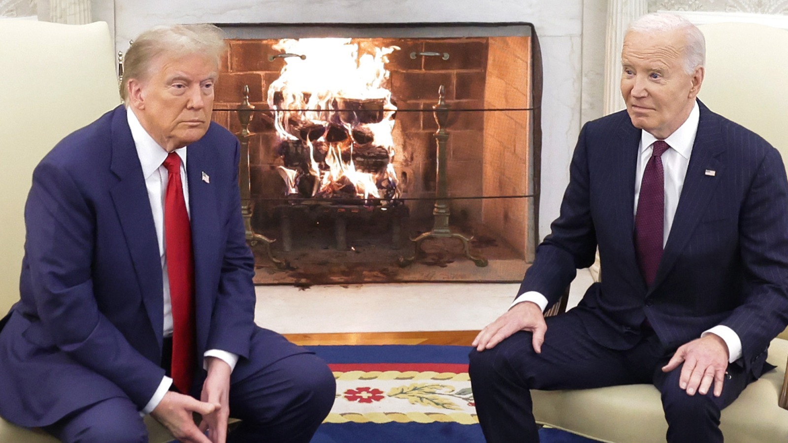 Body Language Expert Tells Us Biden Can't Mask Dark Feelings About Trump During Sitdown