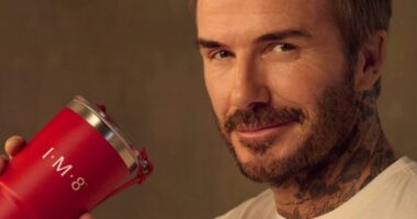 David Beckham launches £65 supplement that claims to give your skin and hair a 'glow up' - but experts warn of potential risks