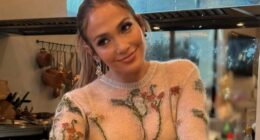 Jennifer Lopez shows off her Thanksgiving dinner while Ben Affleck cosies up to ex-wife Jennifer Garner in public