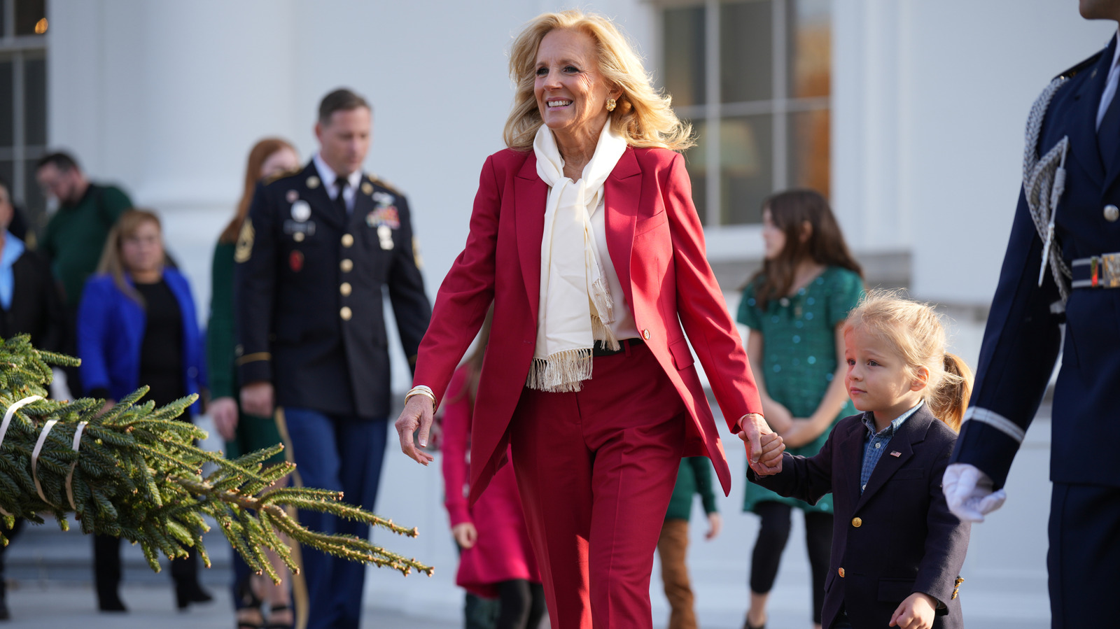 Jill Biden's Latest Controversial Outfit Sets Fire To Kamala Harris Feud Rumors