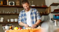 Make high-protein vegan flatbread using just two low-calorie ingredients