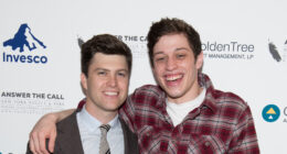 Pete Davidson and Colin Jost shake hands in awkward run-in at SNL studio after former friends’ messy fall-out