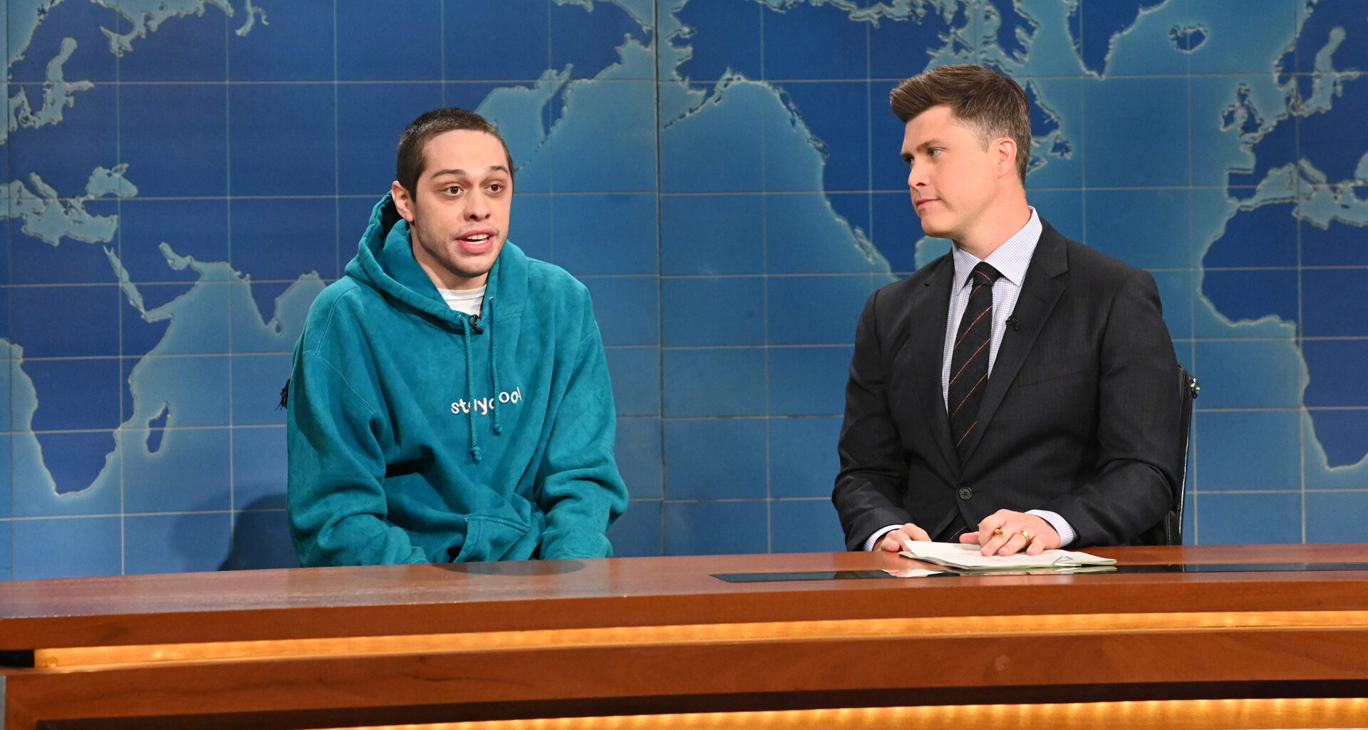 Pete Davidson and Colin Jost’s ferry restaurant plans delayed again as comedians stall project during feud