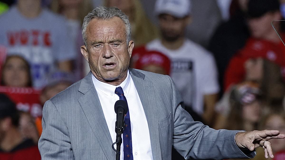 Trump's RFK Jr. nomination sends stock market into meltdown - as his full plan to 'make America healthy again' is revealed