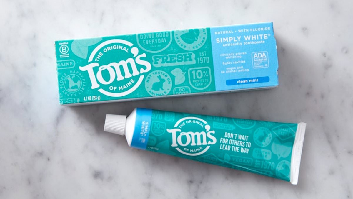 Water used to make Tom's of Maine toothpaste contaminated with bacteria and mold