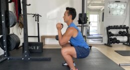 dumbbell goblet squat