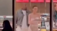 Bianca Censori goes pantless in just see-through white tights on coffee run with Kanye West in Tokyo