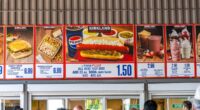 Costco food court menu