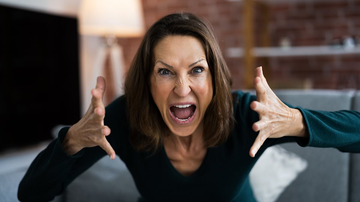 DR GINNI MANSBERG: Sudden bouts of rage at work? Snapping at your husband? This is why women get angry in their forties - and what you can do about it