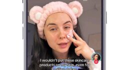 Experts warn TikTok advice to coat the face with potent skincare products 'is ruining women's skin'