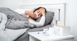 Flu EXPLOSION: Shocking one in four adults who are sick have flu - double last year's rate... as terrifying 'quad-demic' surge engulfs Britain hospitalising thousands