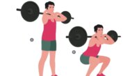 barbell front squats