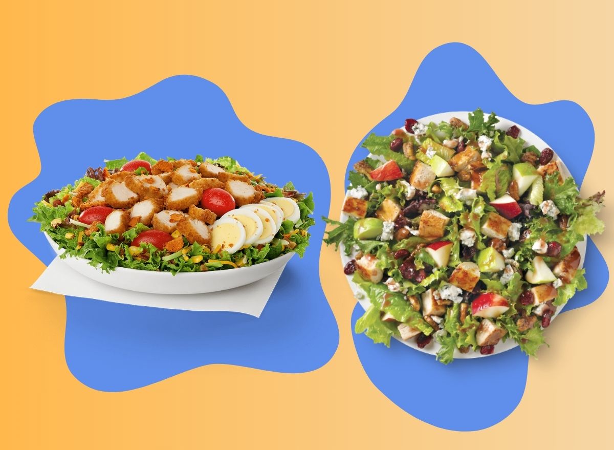 Fast-food salads from Wendy