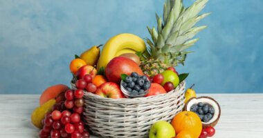 fruit basket, concept of the #1 best fruit to eat after a workout