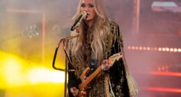 Carrie Underwood sparks pregnancy rumours after fans spot sign during New Year’s Rockin’ Eve performance