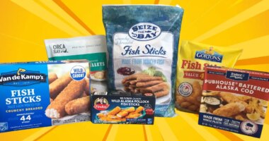 Frozen fish sticks taste test