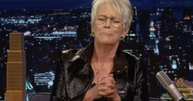 Moment Jamie Lee Curtis fights back tears live on TV saying her home is ‘possibly’ on fire in LA ‘catastrophe’