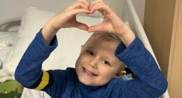 Mother of six year-old with blood cancer reveals subtle sign his illness wasn't just the 'winter bug' doctors said it was