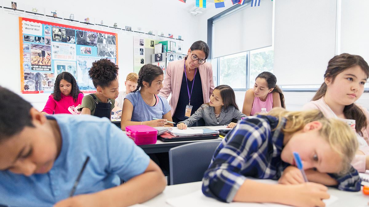 One MILLION teaching days lost to mental health sickness in just two years amid fears of 'sick note culture' disrupting children's education