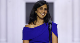 Usha Vance's Skin-Baring Dress For Vice President's Dinner Is Turning Heads