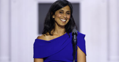 Usha Vance's Skin-Baring Dress For Vice President's Dinner Is Turning Heads