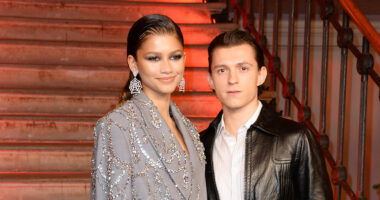 Zendaya and Tom Holland are ‘engaged’ after ‘romantic and intimate’ proposal- as actress reveals massive diamond ring