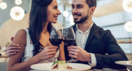 Date night, restaurant, romantic