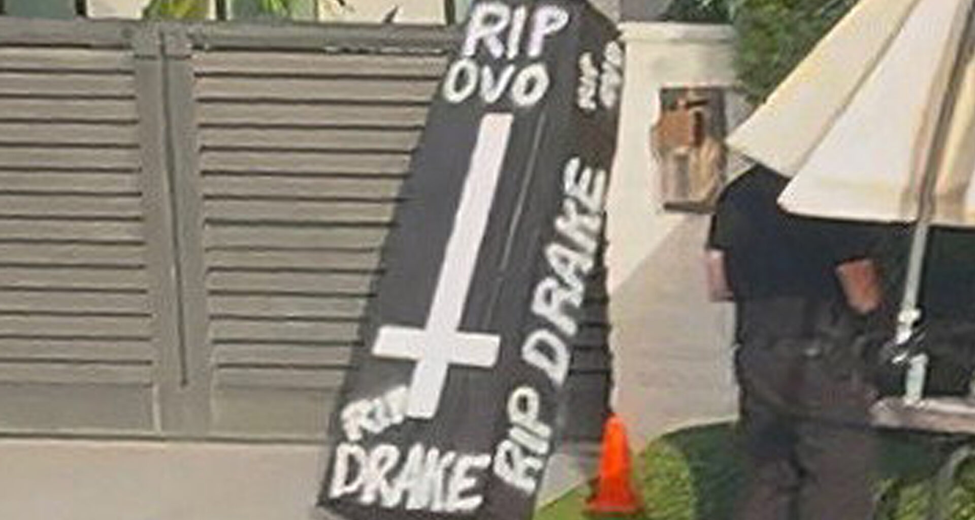 Creepy coffins left on doorstep of rappers’ homes with ‘RIP’ written on them as DJ Khaled dragged back into Drake beef