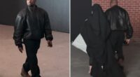 Kanye West’s wife Bianca Censori covers up under black robe as couple step out in LA following ‘split’ rumours