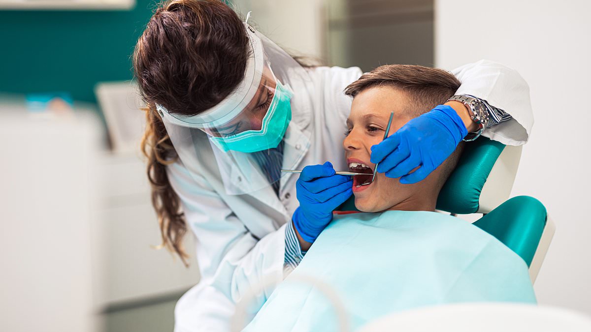 Map reveals parts of the UK where 60% of children face losing teeth - as experts warn of oral health crisis